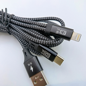 Xpb một trong hai cáp dữ liệu với sạc cho Apple <span class=keywords><strong>Android</strong></span> điện thoại di động Card âm thanh phát sóng trực tiếp - Product Image 1