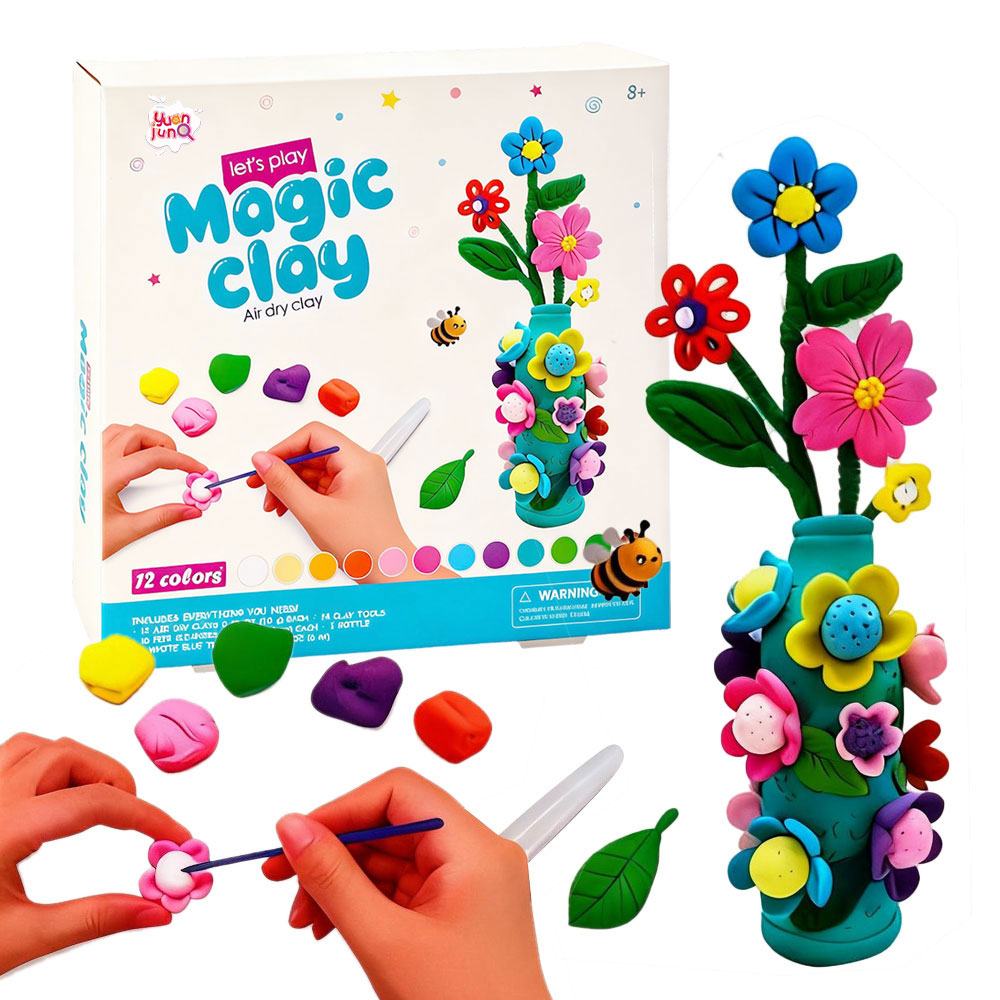 Argile magique pour pots de fleurs DIY