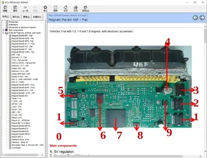 ECUS Pinout E-Book Repair <strong>Software</strong> Immo Location Multimeters Transistor <strong>EEprom</strong> RAM PAL Decoder - Product Image 5