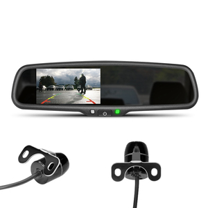 4.3英寸自动调光镜，带摄像头汽车监视器倒车辅助套件 - Product Image 1