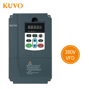 KUVO 380VAC Three Phase <strong>Input</strong> Heavy Duty Vector <strong>Converter</strong> 4kw 5HP VFD <strong>Variable</strong> Frequency Drive Motor Speed Control Inverter - Product Image 1