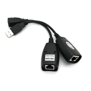 Ses için Cat5/Cat5e/Cat6 kablosu üzerinden RJ45 LAN uzatma adaptörüne USB 2.0 - Product Image 3