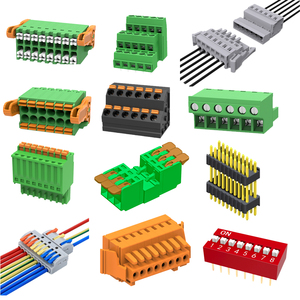 Bloques de terminales de resorte de la serie MCS, bloque de terminales eléctrico enchufable, Conector de bloque de terminales de paso de 7,62mm MCS - Product Image 6