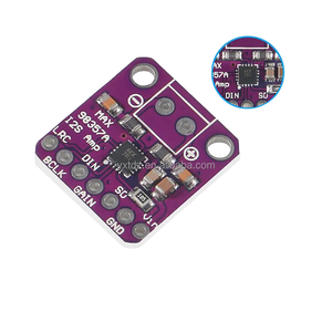 MAX98357 <strong>I2S</strong> 3W Class D Amplifier Breakout Interface Dac Decoder Module Filterles Audio Board For for <strong>Raspberry</strong> <strong>Pi</strong> Esp32