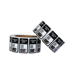 Self Adhesive Variable Data QR <strong>Code</strong> Anti-counterfeiting Label Stickers - Product Image 5
