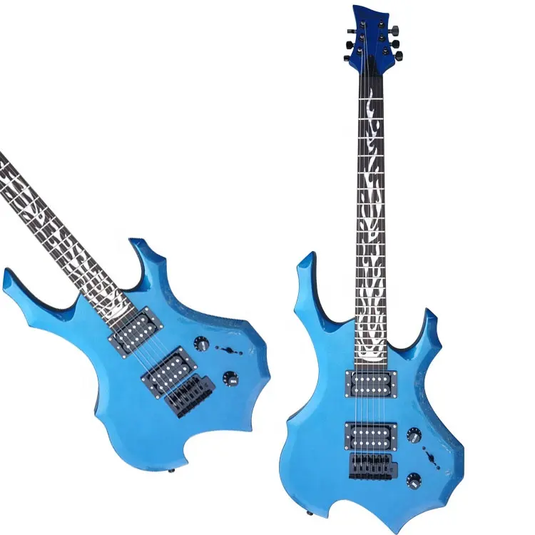 Kualitas Tinggi Oem Gitar Electrica Solo Gitar 6 Senar Gitar Listrik dengan Aksesoris