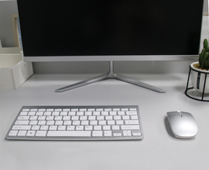 Ergonómico compacto 2,4G USB Mini teclado inalámbrico y ratón Combos conjunto
