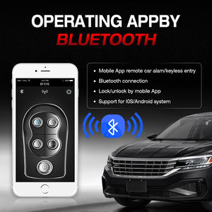 App Control BT Alarma de coche Antirrobo Control móvil Alarma de coche Sistema de seguridad - Product Image 4