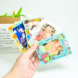 Móc khóa acrylic anime nhựa in ảnh tùy chỉnh, charm ảnh Kpop, móc khóa in UV - Product Image 3