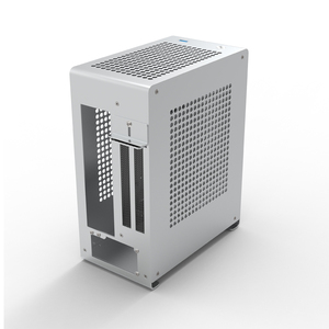 Mini-ITX Micro ITX <strong>PC</strong> <strong>Case</strong> Computer <strong>Case</strong> in Silver Color Full Aluminum Small Gaming <strong>Case</strong> with 3.0 Dual Reverse PCI - Product Image 4