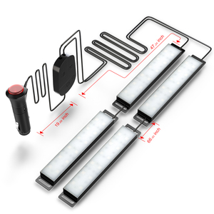 בר קישוט ניאון אווירה 12v גמיש אפליקציה בקרת אפליקציה בקרת אפליקציה צבעונית