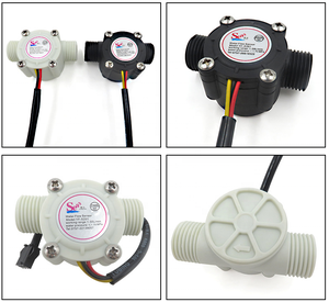 YF-S201 1/2 "ホール効果水流計センサー1-30LPMナイロン流体制御システム用耐久性のある液体流量計 - Product Image 4