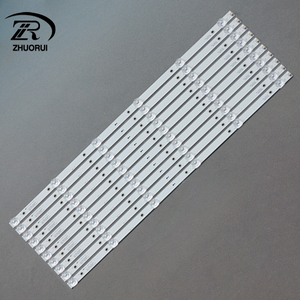 ZR-C1085 65 inç jvc televizyon led şeritler tv arkaplan ışığı barras için JS-D-JP65EK-062EC E65EK-P1000/600-2BN 6V 6 leds - Product Image 6