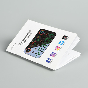 厂家直销定制设计印刷铜版纸产品说明书 - Product Image 3