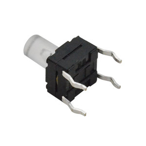 Waterproof <strong>Push</strong> <strong>Button</strong> <strong>Switch</strong> with 9mm Transparent Knob 6x6mm 4 Pin Plug In Momentary ON OFF Tactile <strong>Switches</strong>
