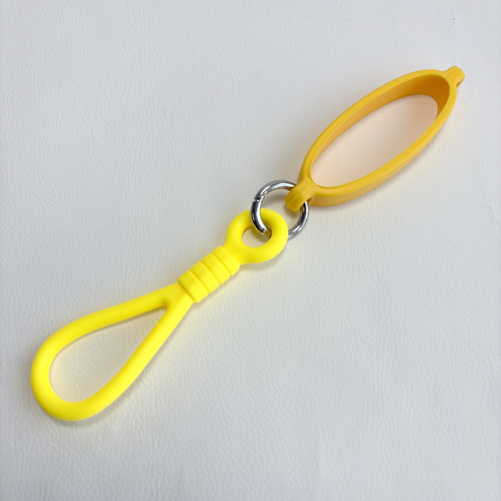 Short handle oval yellow