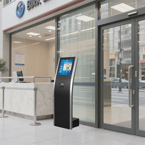 Yazılım ile 17/19 inç yüksek kalite kuyruk yönetim sistemi Kiosk bilet numarası kuyruk sistemi yönetimi - Product Image 1
