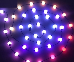 3 metros color RGB dmx 3d bola led cuerdas digital direccionable al aire libre led globo led luces de cadena de diámetro 50mm - Product Image 4