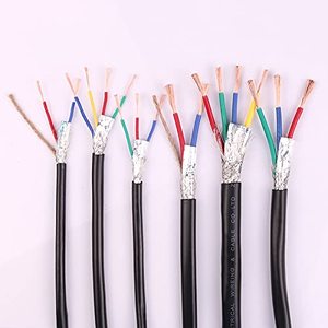 RVVP korumalı tel 2 çekirdekli 3 çekirdekli 4 çekirdekli 5 çekirdekli * 0.3 0.75 1.5 2.5 kare korumalı tel sinyal kontrol kablosu RVVP - Product Image 2