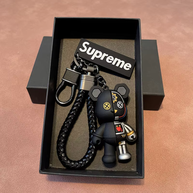 Llavero de oso de goma personalizado