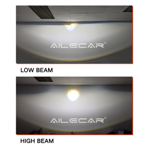 איכות גבוהה 7w bi <span class=keywords><strong>led</strong></span> מקרן פנס עבור מכוניות 1.6 אינץ 6500k צבע לבן טמפרטורה חדשה 24v/12v מכוניות
