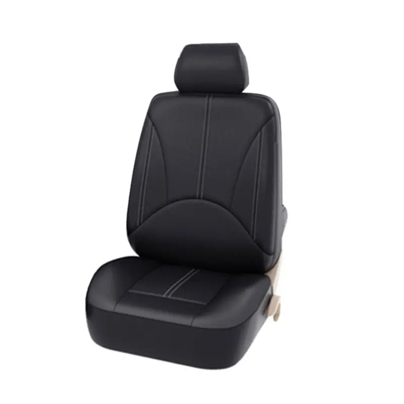 Fundas de asiento de coche universales de cuero PU, impermeables, de lujo, OEM, de fábrica