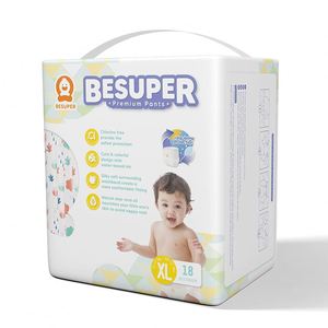 Besuper Giảm Giá Hấp Dẫn Quần Tập Tã Em Bé Dùng Một Lần Nhà Máy Sản Xuất Tại Trung Quốc - Product Image 1