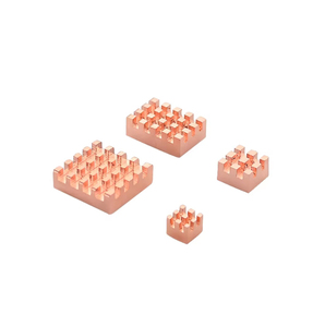 <strong>Raspberry</strong> <strong>Pi</strong> 4 Heat Sink Metal Copper Heatsink Passive Cooling Pad Heat Dissipation Radiator for <strong>Raspberry</strong> <strong>Pi</strong> 4 Model B - Product Image 4