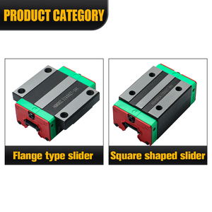 Bloque de rodamiento deslizante de brida cuadrada HLTNC HGW30CC HGHCA compatible con riel de guía lineal HIWIN HGR para enrutador de grabado - Product Image 2