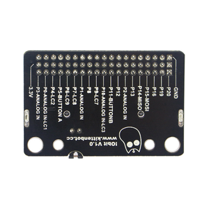 Microbit genişletme kartı adaptör panosu IOBIT V1.0 Scratch Python çocuk programlamayı destekler