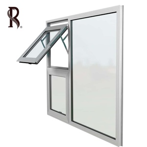Ventanas de toldo de doble vidrio personalizadas en aumento, ventana corredera ciega de aluminio con persiana integrada - Product Image 5