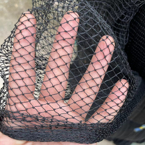 Malla de red anudada Tewango, Red de valla deportiva de nailon negro, protección de peces para acuicultura agrícola, red antipájaros de plástico - Product Image 3