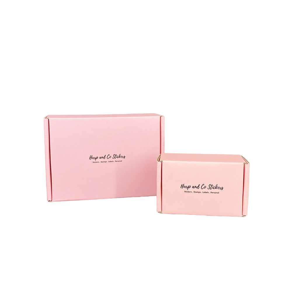 gift mailer box postal pink shipping boxes