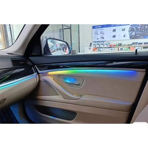Yeni tasarım otomobil iç LED ışık otomatik aydınlatma sistemleri BMW 5 serisi F10-F18 için dinamik ortam ışığı - Product Image 5