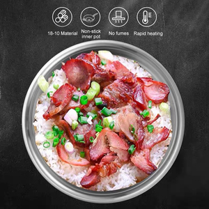 Kỹ thuật số đa chức năng thông minh IH 304 thép không gỉ bên trong nồi thấp đường Nồi cơm điện - Product Image 6