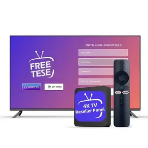 Allwinner H6クアッドコアプロセッサ付きIptvボックス用の無料トライアルSmarters Pro for Iptvインドイスラエルスペインアルバニアスウェーデン北欧 - Product Image 5