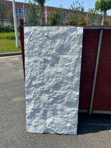Abd'de dış sanatsal Pu taş kaplama sahte taş duvar paneli için 3d doku taş