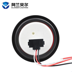 ไฟสัญญาณเลี้ยวหยุด LED หลายแรงดันไฟฟ้า4นิ้ว12โวลต์24โวลต์10-30โวลต์4นิ้วแบบกลมพร้อมปลั๊กแบบ3หัวสำหรับรถบรรทุกรถพ่วงรถบัส - Product Image 2