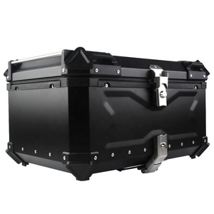 Yüksek kaliteli büyük kapasiteli 65L üst kutu için motosiklet alüminyum kuyruk kutusu motosiklet gövde motosiklet kuyruk kutuları - Product Image 3