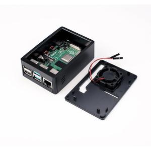 Nuovo Design Raspberry Pi Modello B di Caso 4 Può essere installato ventilatore o di tocco dello schermo di shell box per raspberry pi 4B - Product Image 6