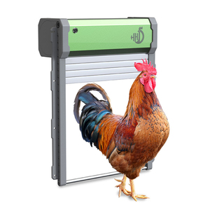 WONEGG apriporta automatico pollaio con Timer pollaio porta schermo LCD e sensore di luce porta pollaio - Product Image 2