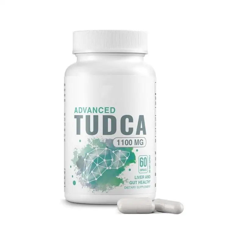 뜨거운 판매 자연 Tauroursodeoxycholic acid 캡슐 추출 OEM 라벨 심장 건강 및 운동 성능 투드카 캡슐