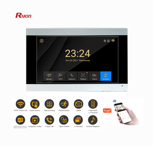 12 Apartments Wired <strong>Intercom</strong> 3Pcs ID Cards Multi Users Audio <strong>Intercom</strong> Kit With 12 Headset for Building - Product Image 6