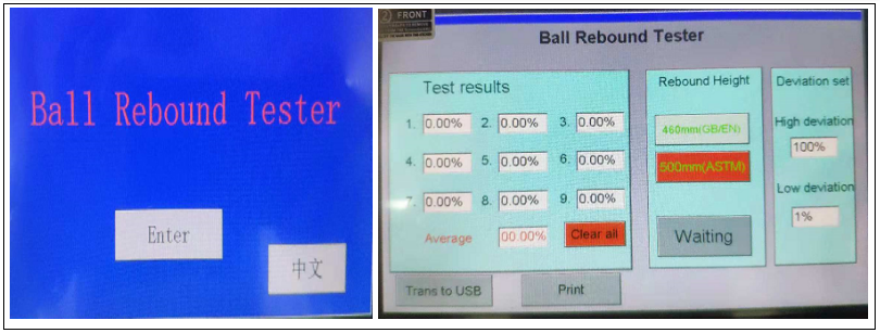 ASTM D 3574 Electronic Foam Ball Rebound Test Equipment/tester