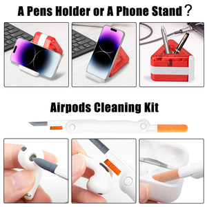 New Design Multi-Function <strong>Screen</strong> Wipe <strong>Cleaning</strong> Brush Pen for Mobile Phones Headsets <strong>Computer</strong> <strong>Keyboard</strong> Cleaner - Product Image 4