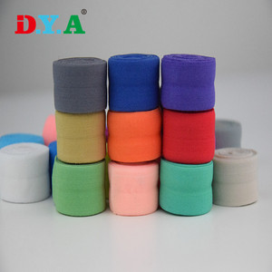 Fábrica de Fornecimento Direto Cor Personalizada Dobre Elástico 10MM 15MM 20MM Nylon Dobre Cinta Elástica para Roupa Interior