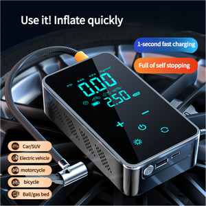 Portable 150psi Wireless Digital Tire Inflator ABS Material Air Pump with Air Pressure Monitoring <strong>Function</strong> - Product Image 2