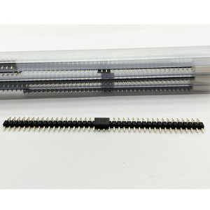 Hot-sale 2.54mm Pitch Pin <strong>Header</strong> H2.5mm Single Row 1x40Pin SMD SMT Right Angle Type Tube Packing Pin <strong>Header</strong> for PCB Connector