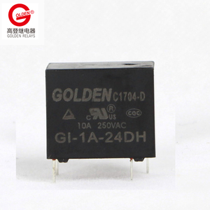 Rơle Vàng <span class=keywords><strong>GI</strong></span>-1A-24DH Rơle thích ứng 10A 24VDC 4 chân dpdt 0.45W cho các <span class=keywords><strong>gi</strong></span>ải pháp làm sạch thông minh & ổ cắm hỗ trợ IOT - Product Image 5