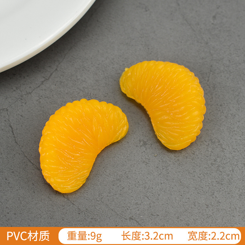 pvc orange slice